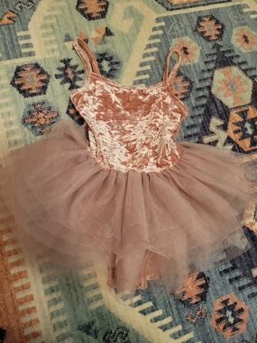 Petite Hailey Velvet Tulle Leo